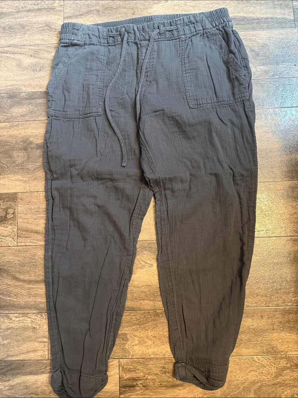 Old Navy Men's Charcoal Drawstring Joggers